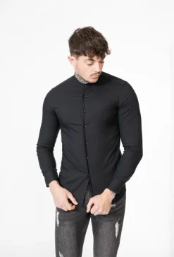 Chemise col mao