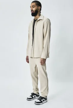 Chemise cotelé oversize