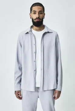 Chemise cotelé oversize