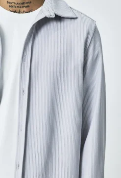 Chemise cotelé oversize