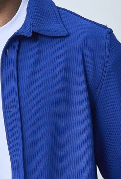 Chemise cotelé oversize