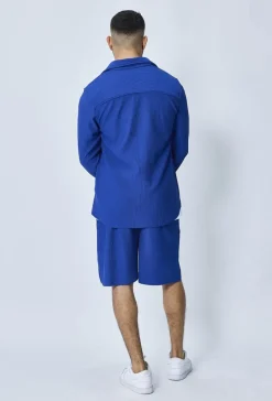 Chemise cotelé oversize