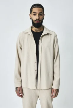 Chemise cotelé oversize
