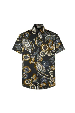 Chemise décontractée à imprimé fleuri