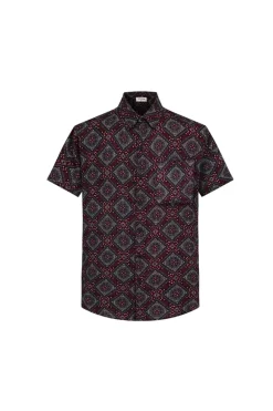 Chemise décontractée à imprimé cachemire