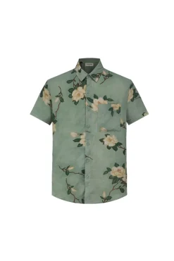 Chemise décontractée à imprimé fleuri