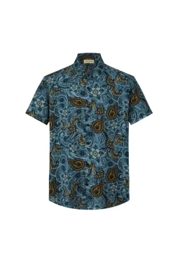 Chemise décontractée à imprimé fleuri