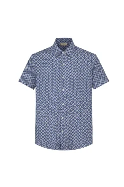 Chemise décontractée à imprimé graphique