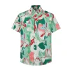 Chemise décontractée à imprimé abstrait