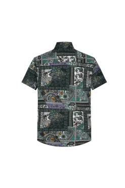 Chemise décontractée à imprimé cachemire