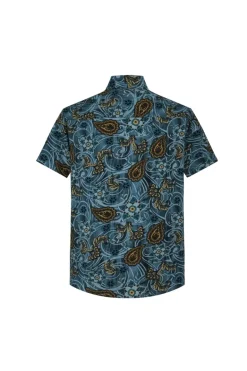 Chemise décontractée à imprimé fleuri