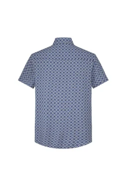 Chemise décontractée à imprimé graphique