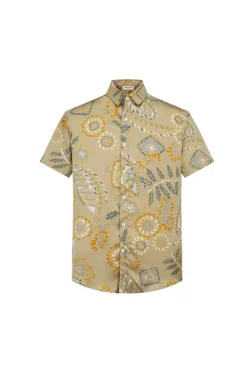 Chemise décontractée à imprimé fleuri