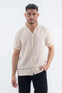 Chemise décontractée à manches courtes