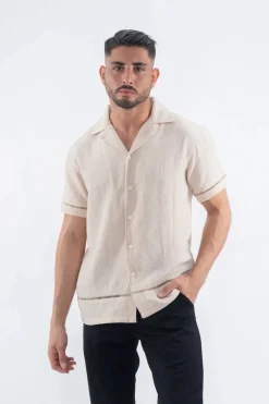 Chemise décontractée à manches courtes