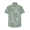Chemise décontractée à motifs abstrait