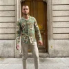 Chemise décontractée à motifs baroque
