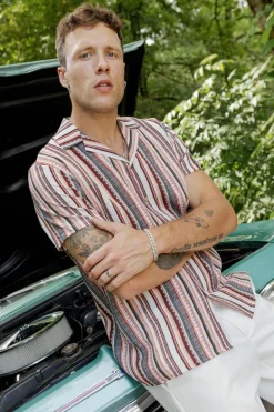 Chemise décontractée à motif