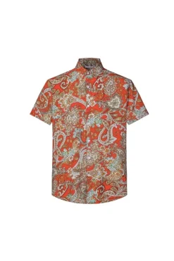 Chemise décontractée à motifs fleuri