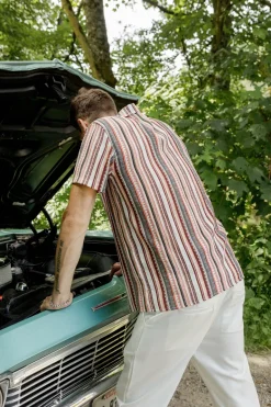 Chemise décontractée à motif