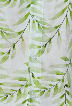 Chemise décontractée à motifs abstrait