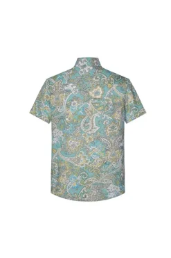 Chemise décontractée à motifs fleuri