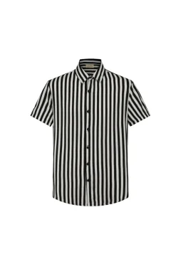 Chemise décontractée à rayure