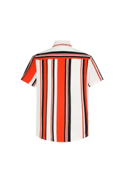 Chemise décontractée à rayure
