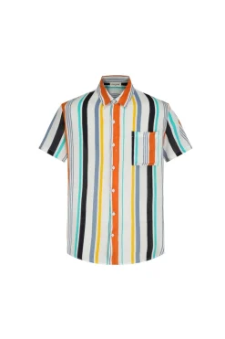 Chemise décontractée à rayure