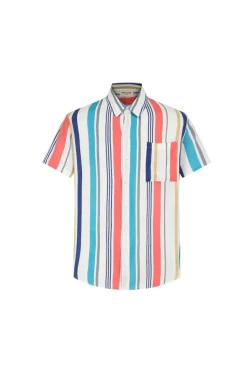 Chemise décontractée à rayure