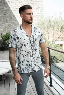Chemise décontractée manches courtes