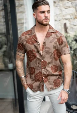 Chemise décontractée manches courtes