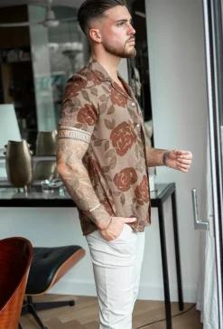 Chemise décontractée manches courtes
