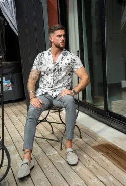 Chemise décontractée manches courtes