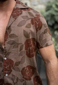 Chemise décontractée manches courtes