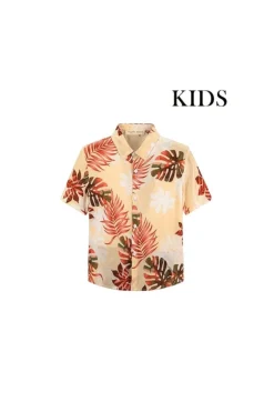Chemise enfant à motifs