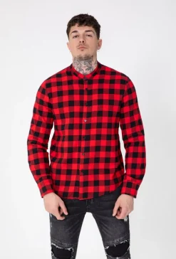 Chemise flanelle à carreaux