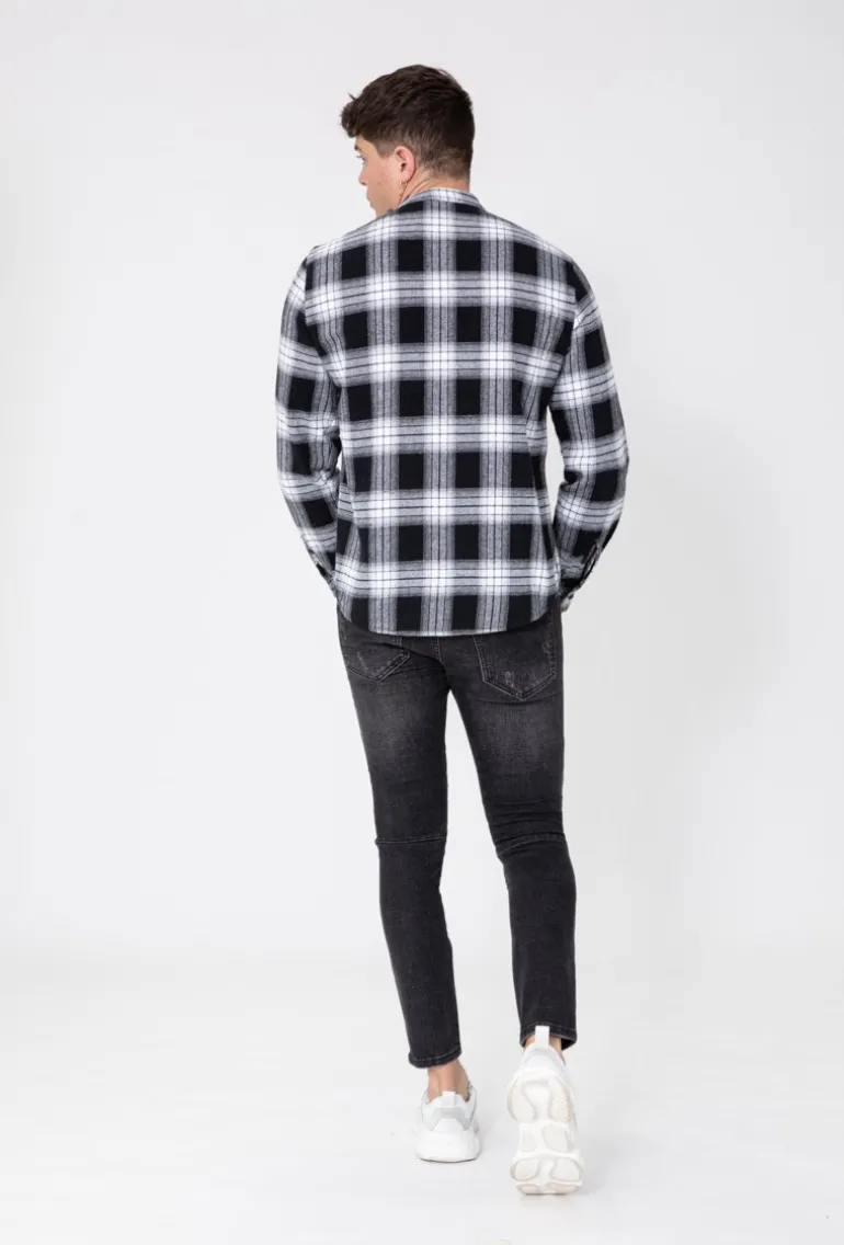 Chemise flanelle à carreaux