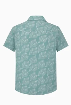Chemise fleurie manches courtes