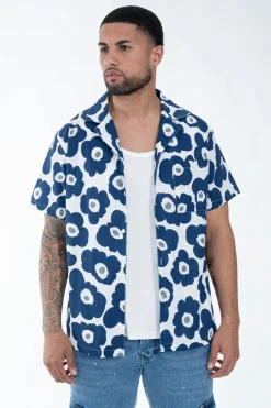 Chemise florale vivante