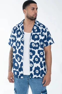 Chemise florale vivante