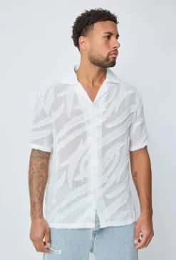 Chemise manches courtes à boutons