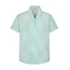 Chemise manches courtes à imprimé fleuri