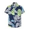 Chemise manches courtes à imprimé fleuri
