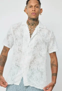 Chemise manches courtes à boutons