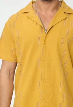 Chemise manches courtes à motifs