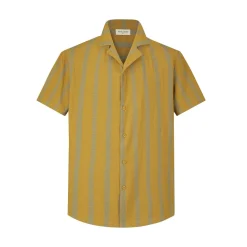 Chemise manches courtes à rayures