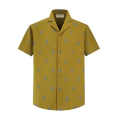 Chemise manches courtes à motifs graphiques