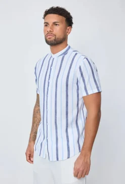Chemise manches courtes à boutons