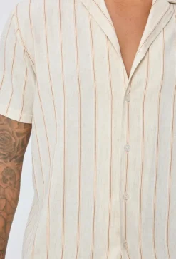 Chemise manches courtes à boutons